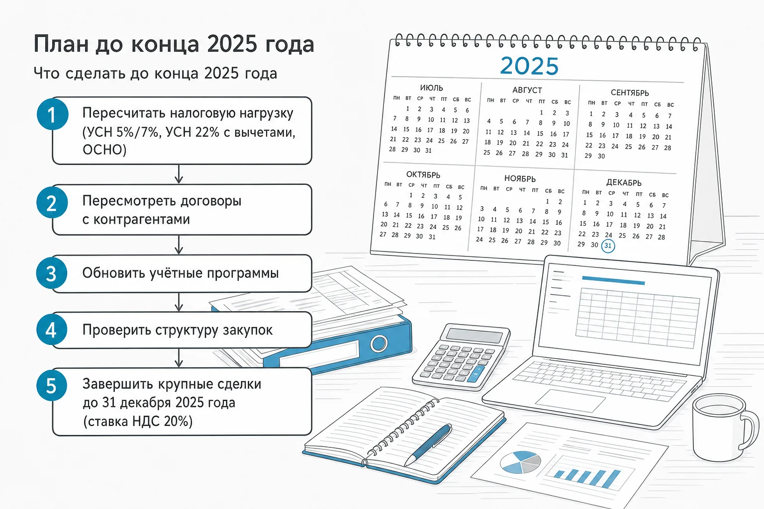 Что сделать до конца 2025 года
